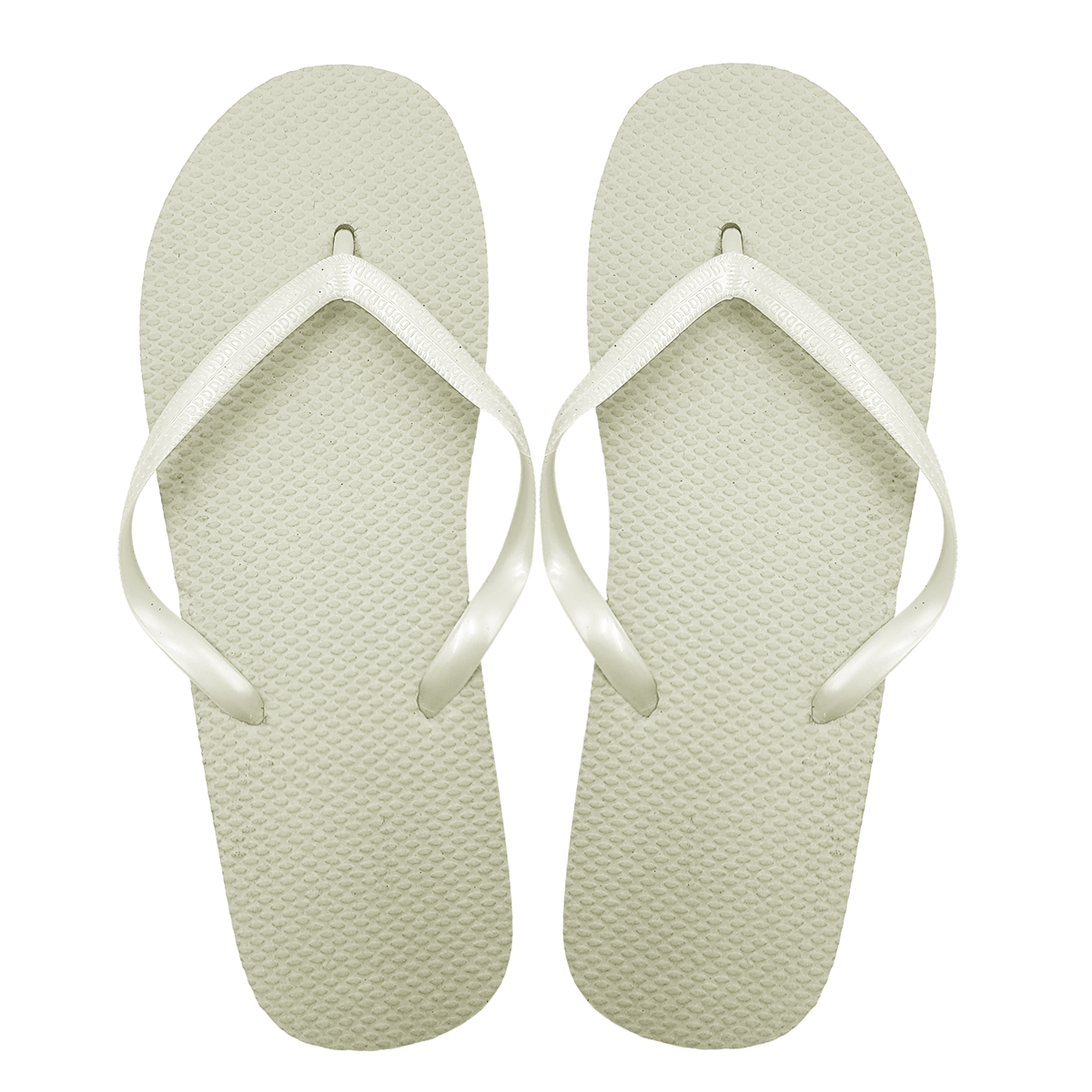 Plain white online flip flops bulk