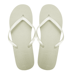 Ivory Flip Flops Case of 48 Pairs