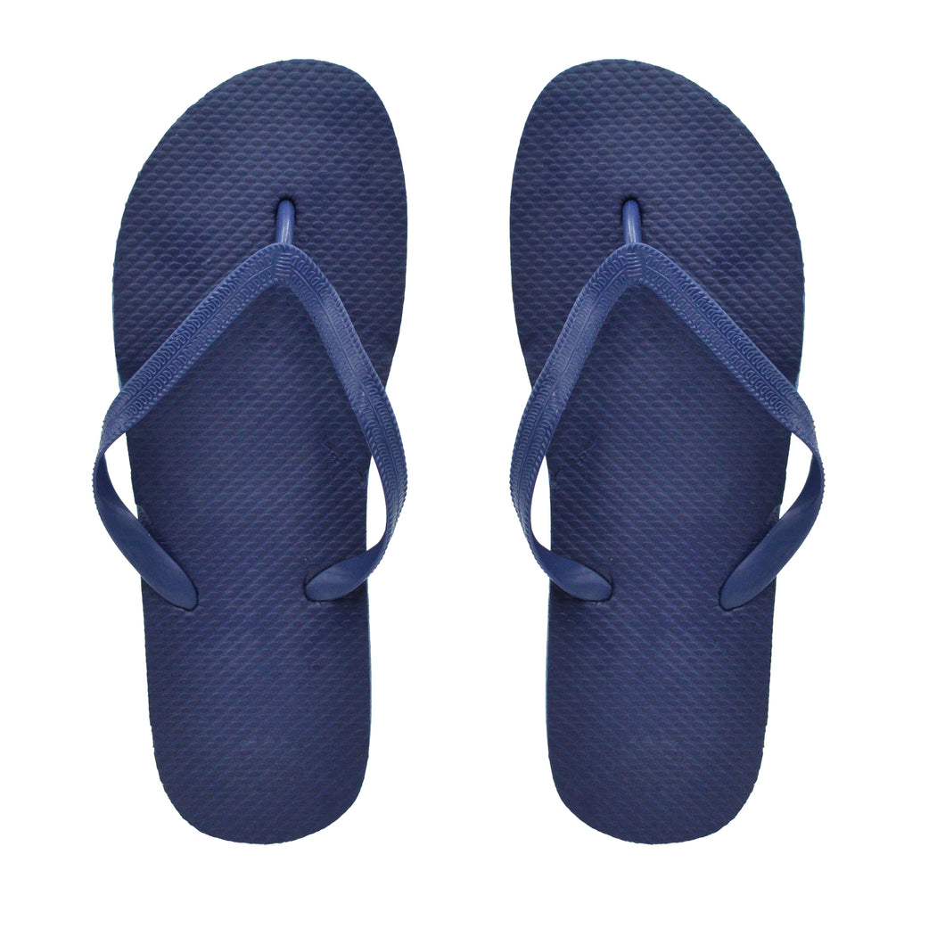 Navy Blue Flip Flops (Case of 48 Pairs)