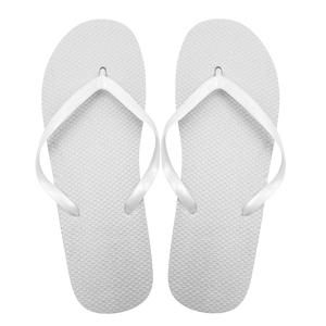 White Flip Flops (Case of 48 Pairs)